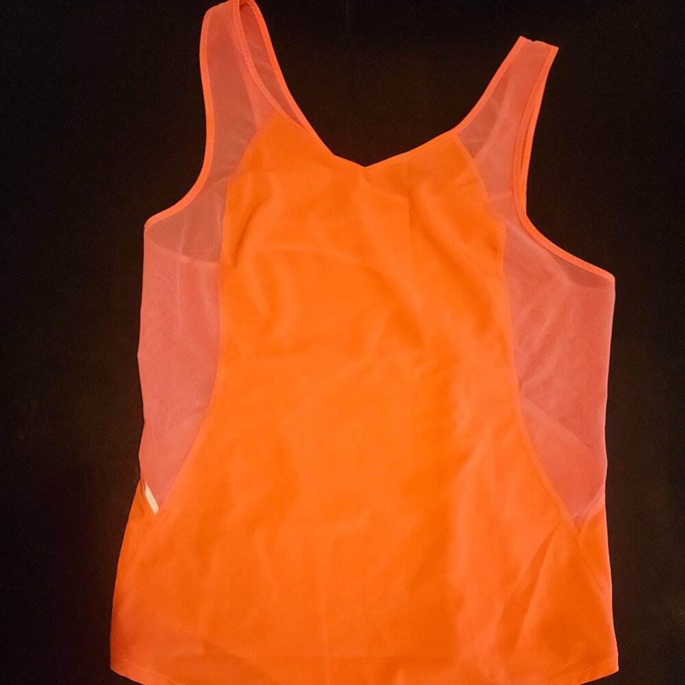 Lululemon Run With The Sun Tank in Flash Light neon pink size 8 Flash Light
